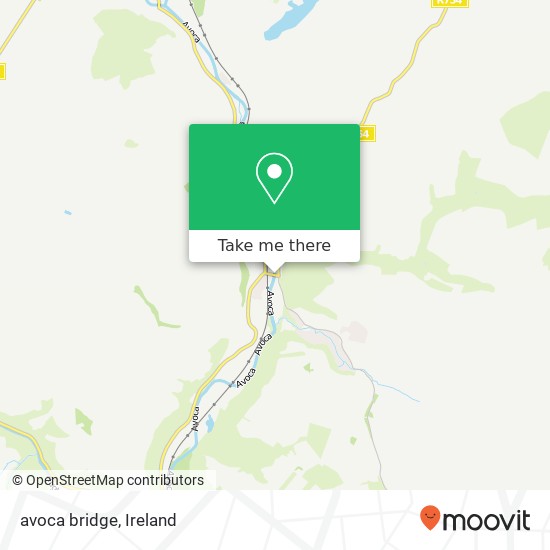 avoca bridge map