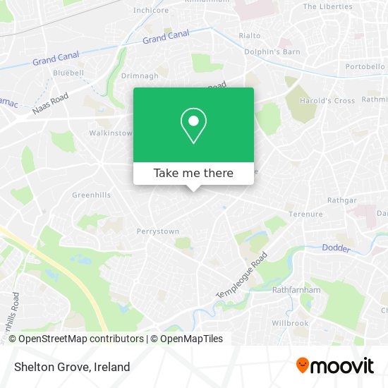 Shelton Grove map