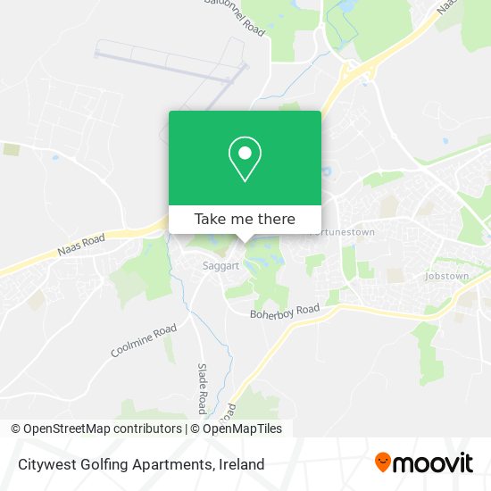 Citywest Golfing Apartments plan