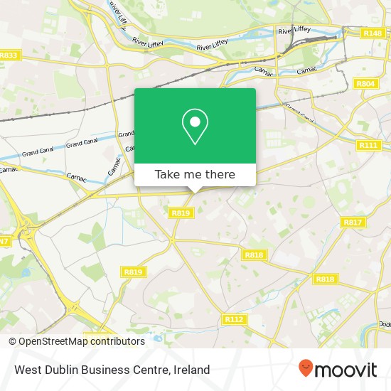 West Dublin Business Centre map
