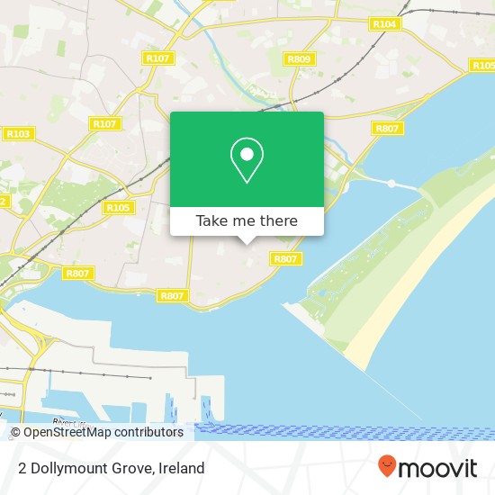 2 Dollymount Grove map