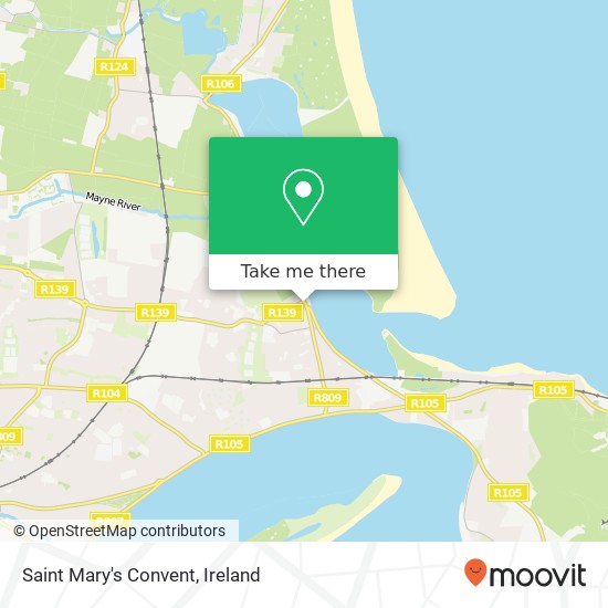 Saint Mary's Convent map