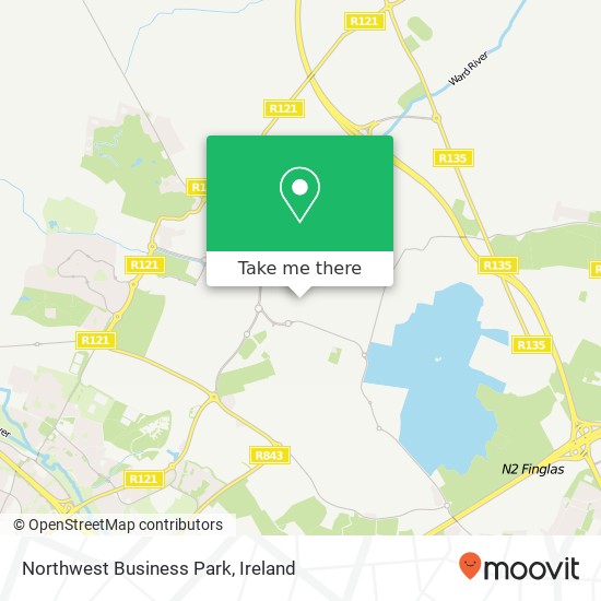 Northwest Business Park map