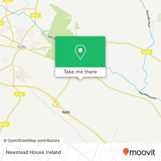 Newstead House map