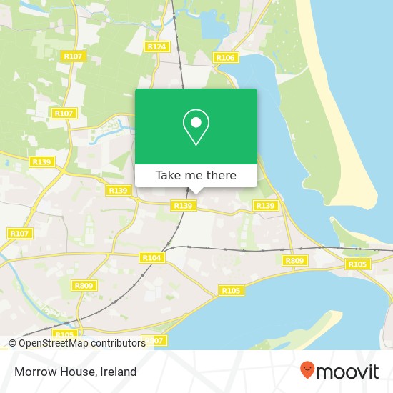 Morrow House map