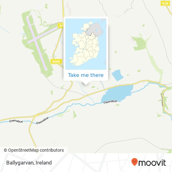 Ballygarvan map