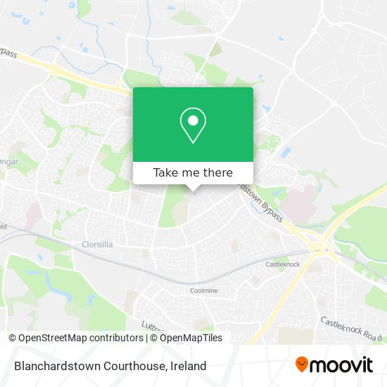 Blanchardstown Courthouse map