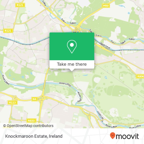 Knockmaroon Estate map