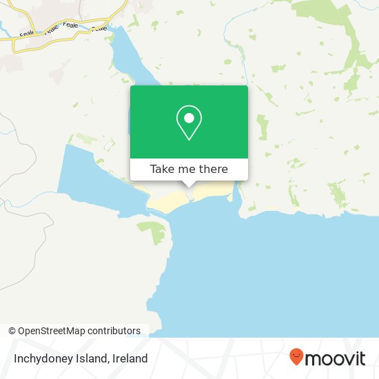 Inchydoney Island map