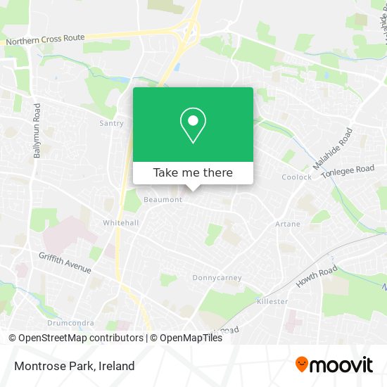 Montrose Park map