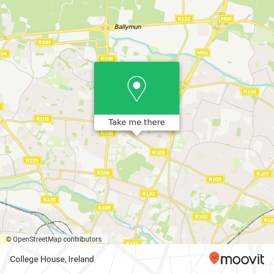 College House map