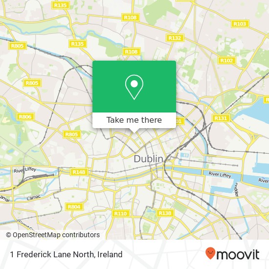 1 Frederick Lane North map