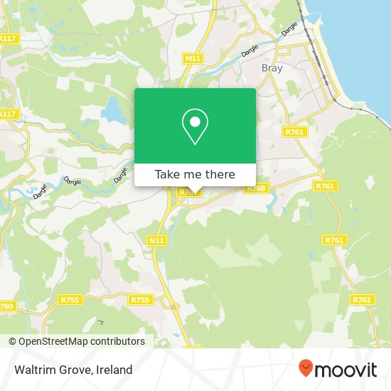 Waltrim Grove map