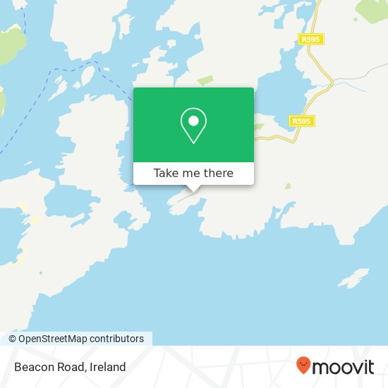 Beacon Road map