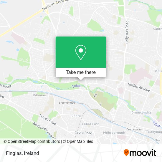 Finglas map