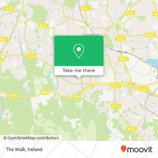 The Walk map