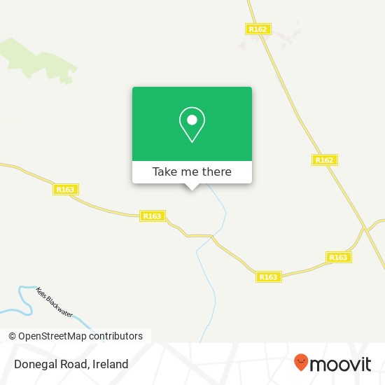 Donegal Road map