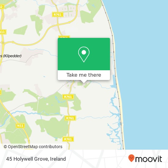 45 Holywell Grove map
