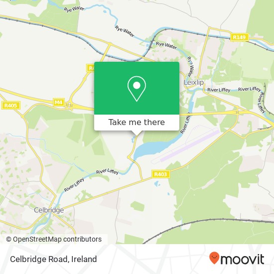 Celbridge Road map