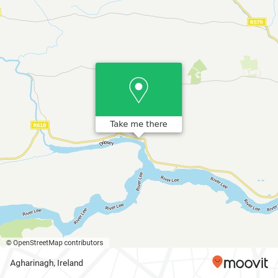 Agharinagh map