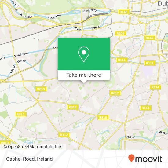 Cashel Road map