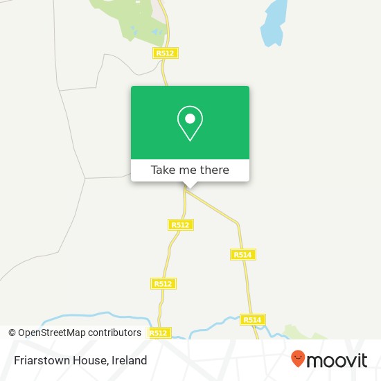 Friarstown House map