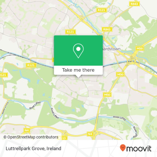 Luttrellpark Grove map