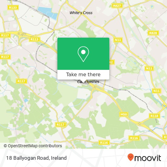 18 Ballyogan Road map