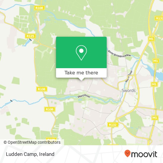 Ludden Camp map