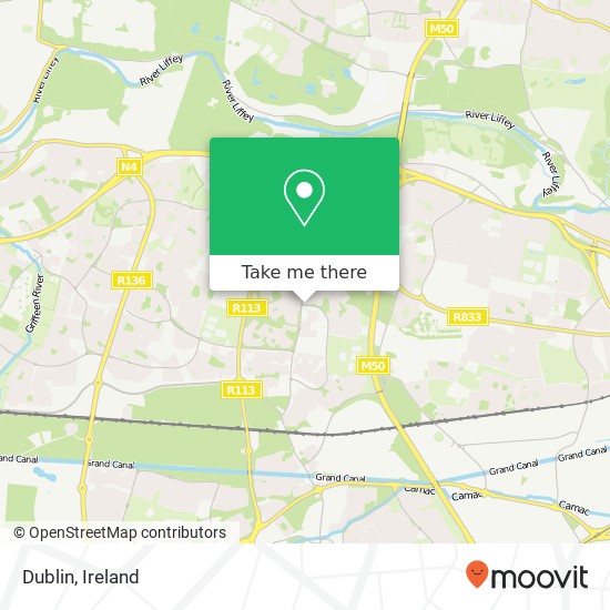 Dublin map