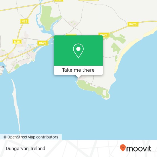 Dungarvan map