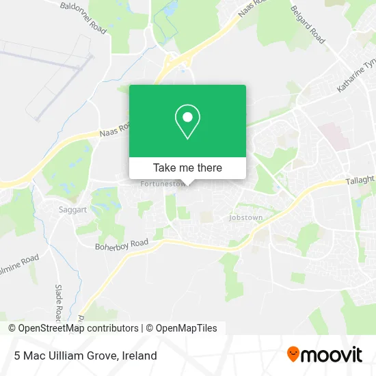 5 Mac Uilliam Grove map
