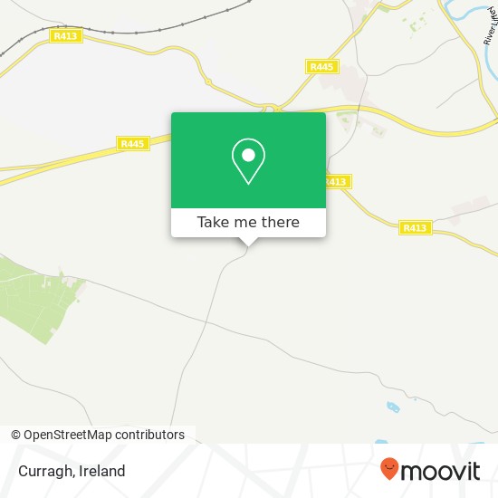 Curragh map