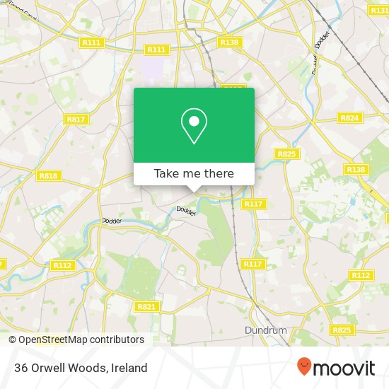36 Orwell Woods map