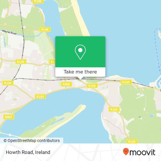 Howth Road plan