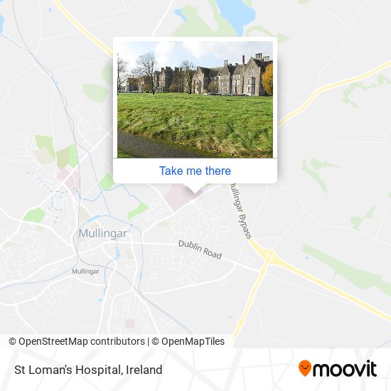 St Loman's Hospital map