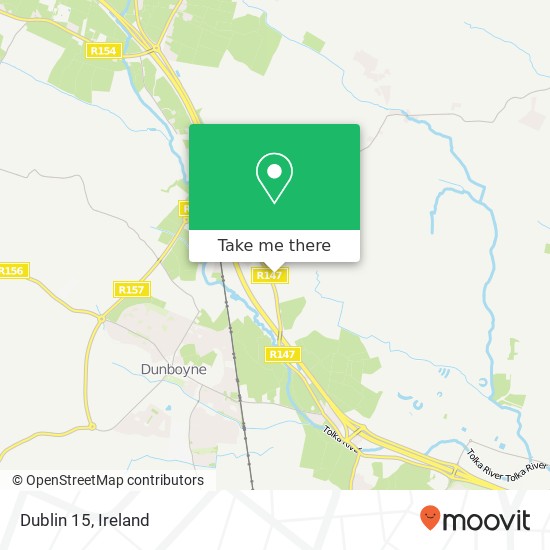 Dublin 15 map