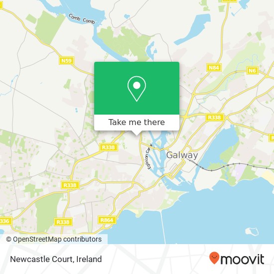 Newcastle Court map