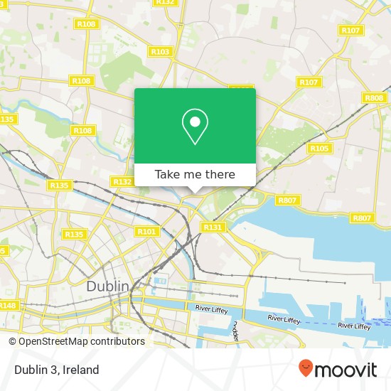 Dublin 3 map