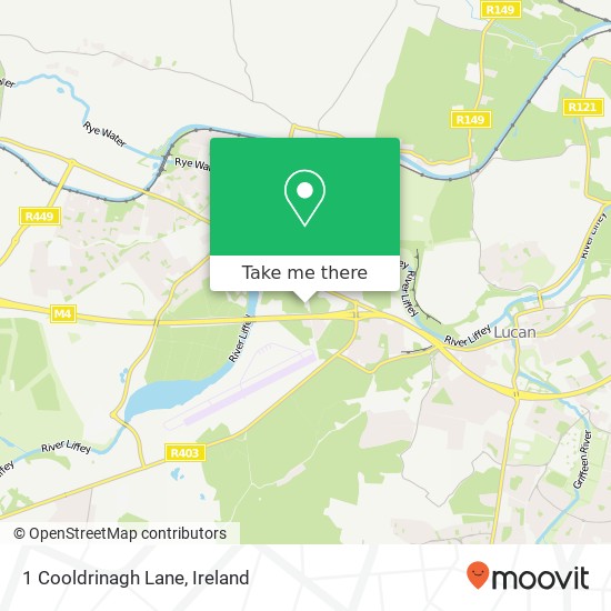 1 Cooldrinagh Lane map