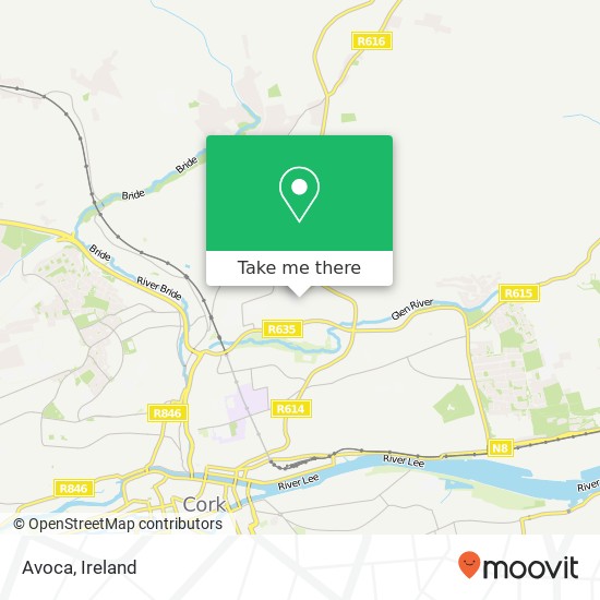 Avoca map