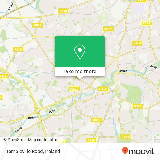 Templeville Road map