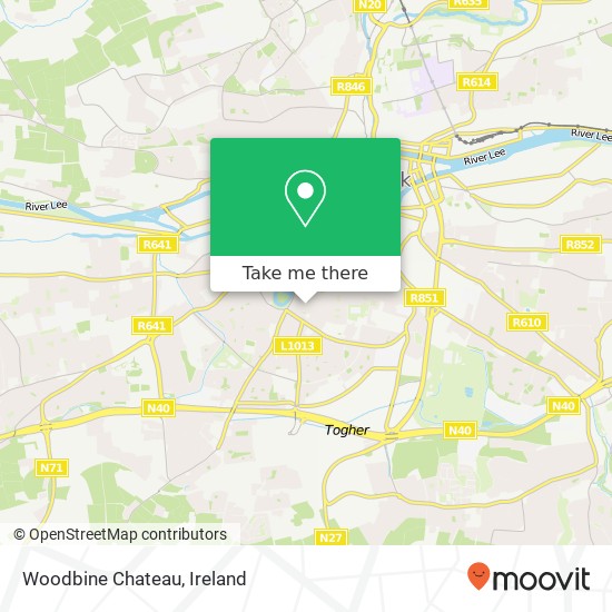 Woodbine Chateau map
