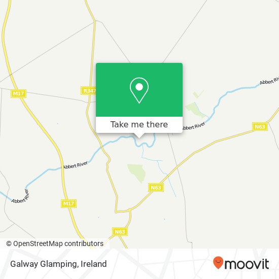 Galway Glamping map