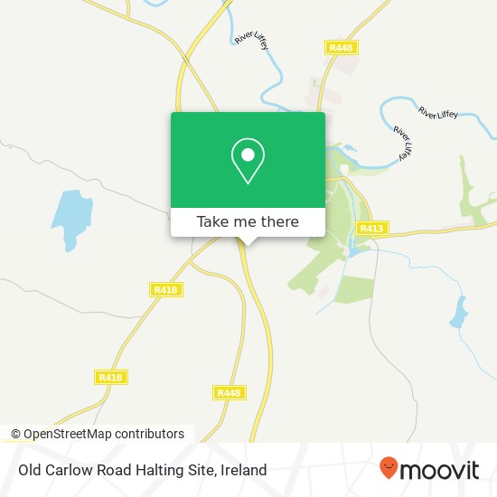 Old Carlow Road Halting Site map