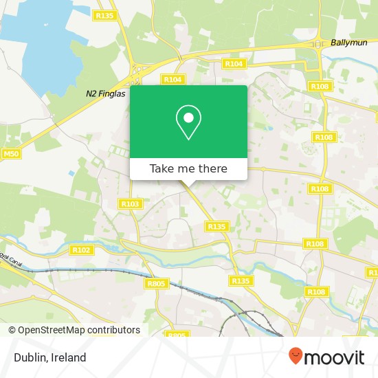 Dublin map