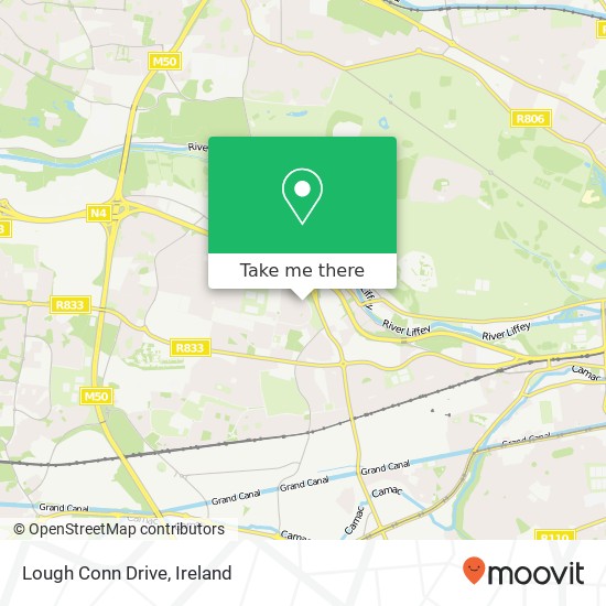 Lough Conn Drive map