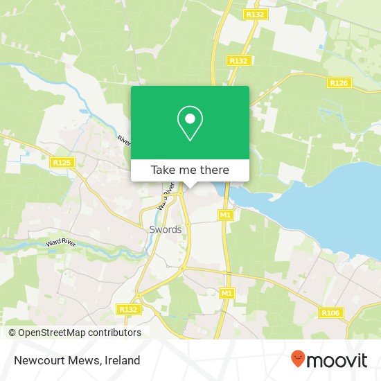 Newcourt Mews map
