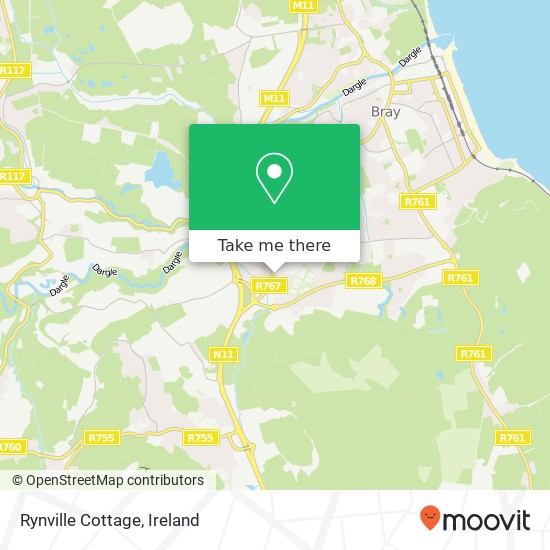 Rynville Cottage map