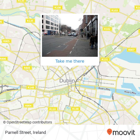 Parnell Street map